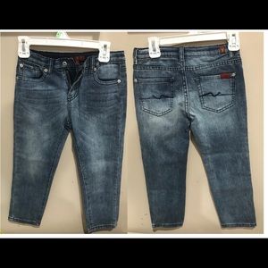 Boys 4T 7 for All Mankind Jeans.